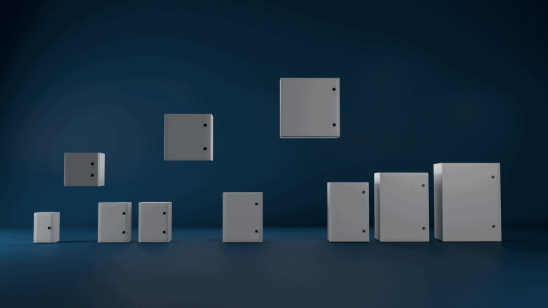 Group of square ARCA enclosures