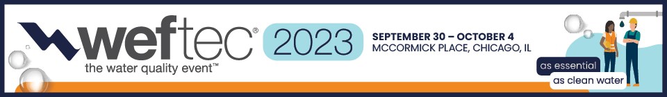 WEFTEC 2023 banner
